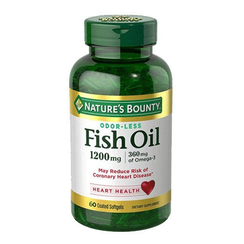 Nature's Bounty Fish Oil 1200mg Plus Omega-3 - 60