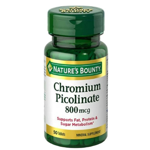 Nature's Bounty Chromium Picolinate 800mcg