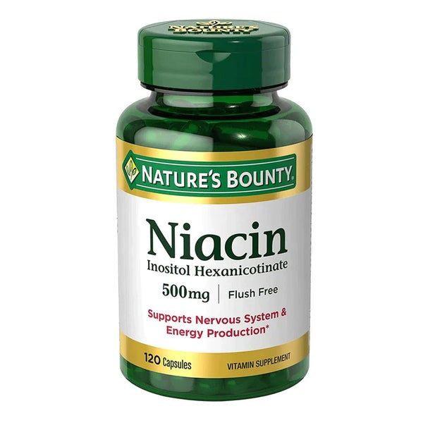 Nature's Bounty Niacin 500mg