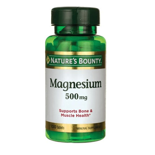 Nature's Bounty Magnesium 500mg - 100