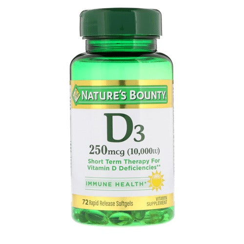 Nature's Bounty Vitamin D3 10000 IU