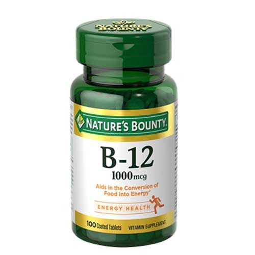 Nature's Bounty Vitamin B12 1000mcg