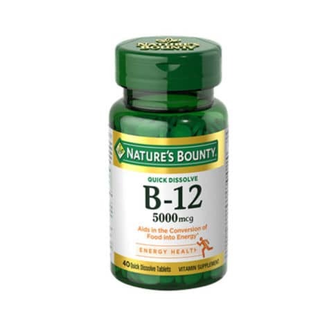 Nature's Bounty B12 Quick Dissolve 5000mg