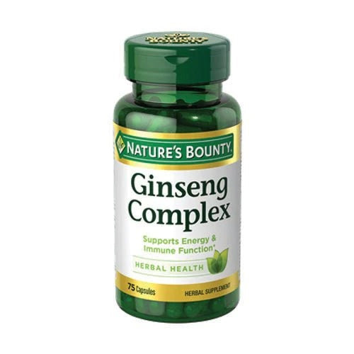 Nature's Bounty Ginseng Complex with Royal Jelly,