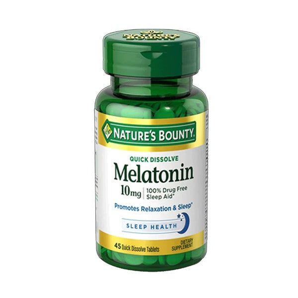 Nature's Bounty Quick Dissolve Melatonin 10mg