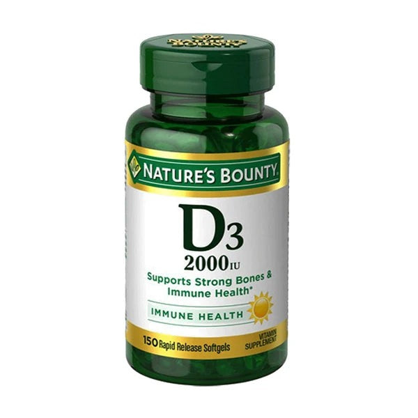 Nature's Bounty Vitamin D3 2000 IU