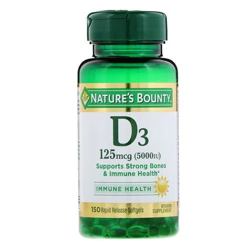 Nature's Bounty Vitamin D3 5000 IU